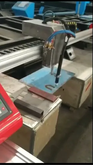 Top Sales Portable Gantry CNC Plasma Cutting Machine with Oxygen Gas/Flame Cutter 2060