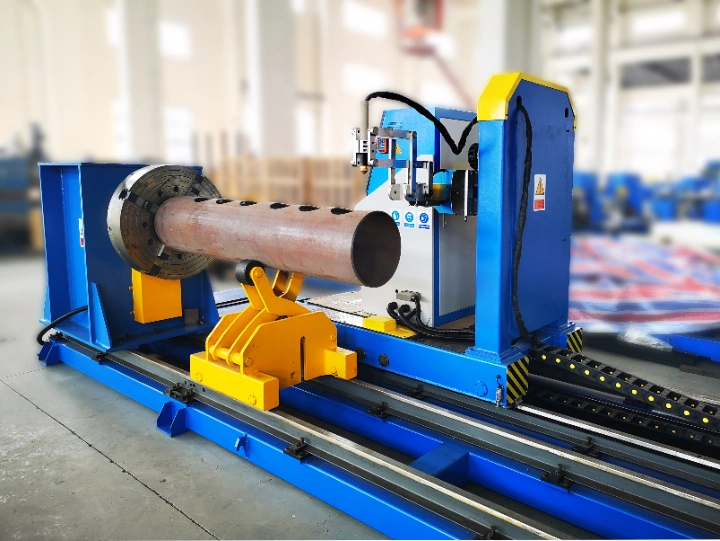 CNC Automatic Tube Pipe Flame Plasma Cutting Machine