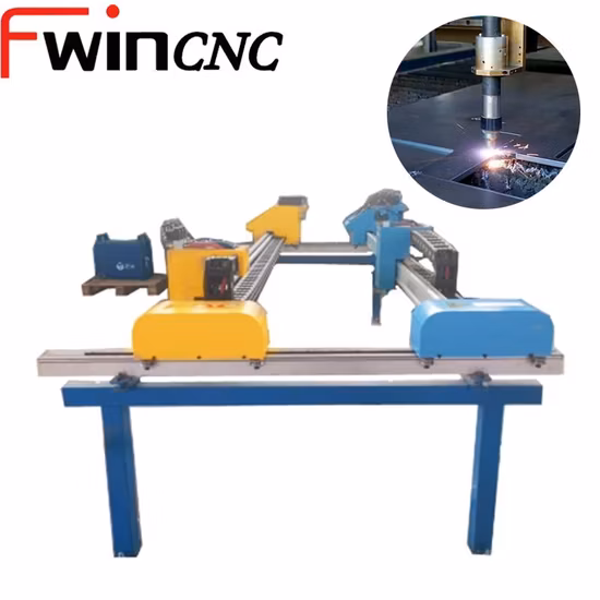 ベストセラー: 2060 ポータブル ガントリー CNC プラズマ切断機 (ガス/酸素フレーム カッター付き)